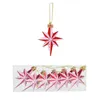 Christmas Decorations Glitter Star Decoration Special-shaped Hanging Pendant Xmas Tree Ornaments For Year Party Home