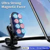 Bilbil magnetisk telefonhållare magnet bil mobiltelefon hållare stativ universell bil mobiltelefonmontering för iPhone 13 Redmi Huawei