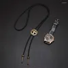 Ties Bow Ties Vintage Bolo Tie لعيد الهالوين كرنفالات الحزب المراهق ديكور زي الأزياء 066C