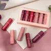 Rossetto 6 pezzi Set di rossetti opachi Impermeabile Rossetto idratante a lunga durata Ladies Lip Gloss Cosmetici Trucco Lip Tint Beauty 231113