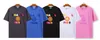 T-shirts masculinas de design Mens t shirt Summer New Designer Shirts Bordados Soltos Casual tshirt Casal Roupas Top Canal de Luxo Camisa Pólo Q0OE