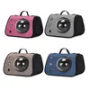 Capsula per animali portatile Carry-on Cat Borsa a tracolla pieghevole portatile Borsa per cani zaino per uscire