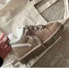 Designer lowmel tränare casual u gglies stövlar skor sneakers kvinnor korgar sand ull fårskinn vinter canvas kall äkta läder mocka löpare fall tasman