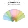 8st Solid Color Bokmärke Simple Style School Supplies Reading Guide Page Marker Sidor Markeringsskylt Läsare Mark Tool