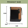 Wallets Stylish Practical Men's Short Wallet Large Capacity Safe And Secure Anti-Theft Slim Card Bag For Shopping