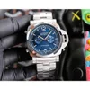 Luxury Mens Automatic Mechanical Designer Watch Sapphire Mirror Swiss Movement Size 47mm Imported Rubber Strap Sport Wristwatches 7O87