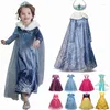 Girl Dresses Girls Princess Dress Christmas Halloween Party Costumes Children Birthday Vestidos Robe Kids Disfraz Clothes Costume