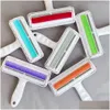 Rouleaux à peluches Brosses Rouleau à poils d'animaux Brosse à peluches 2 voies pour chien Chat Peigne Outil Nettoyage pratique Base de fourrure Enlèvement des animaux - Parfait pour Dr Otcux