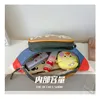 Handbags Design Letter Boys Kids Waist Shoulder Bag Fanny Pack Fashion Children s Chest Messenger s Girls Baby Coin Purse 230412