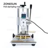 ZONESUN ZS110A NEW HEAT PRESS MANICERマニュアルデジタルホットフォイルスタンピングマシンPVCカードレザーバッグウォレット電話ケースエンボス