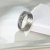 Anelli a grappolo Gioielli da uomo geometrici in carburo di tungsteno da 8 mm