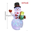 Dekoracje świąteczne 3pc kutego jelenia z LED Świecąc migający błyskawiczny posąg Glitter cekiny renifer Xmas Ornament Home D Otw3n