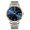 Moda Classic Watches de alta qualidade Bracelete Homme Bangle Chain 18K Gold Shell