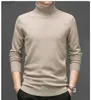 Women's Sweaters Cashmere Cotton Blend Turtleneck Men Pullovers 2023 Autumn Winter Soft Warm Base Jumper Hombre Pull Homme Knitted SweaterL231113