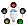 LED multifunktionella lampor E27 MTI-FUNCTIONAL MAGIC LIGHT RGBW DJ DISCO Stage Party Remote and Sound Activated Clouds Ball Lamp Dro Otrak