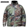 Chaquetas para hombres KIICEILING Bomber L7 Chaquetas tácticas militares para hombres Invierno Cálido Impermeable Cortavientos Ejército Senderismo Down Parkas Abrigo de mujer 231113