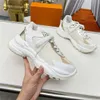 Autumn New Round Toe Lace Up Genuine Leather Sneakers Woman Flat Platform Denim Sports Mesh Thick Sole Casual Daddy Shoes 2023