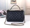 2023 Brand Hoogwaardige dames topkwaliteit lederen crossbody schoudertas Multi-Layer Classic Tote Bag luxe designer Handtas en portemonnee 41056