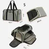 Dog Pet carrying bag Portable breathable foldable Cat and dog Outdoor travel pet handbag Safety zipper 231110