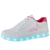 Sneakers Size 3041 Glowing Sneakers for Children Boys Girls Luminous Shoes with Light Up Sole Kids Lighted Led Slippers with USB Charged 230412