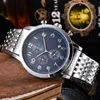 Men luxury designer Automatic quartz gold watch Mens auto versatility steel band 6 hands Watches b20