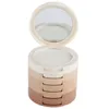 Ansiktspulver 5 Färger Konturpulverpalett Press Face Powder Repair Face Pressed Cosmetics With Puff Powder Foundation 231113