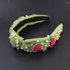 Hair Clips Summer Watermelon Cloth Headband Tiara Accessories For Women's Wedding Band Women Girls 671