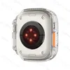 他のファッションアクセサリーApple Watch Ultra 8 49mm Bling Bumper Protector IWATCHシリーズ8 PCカバーアクセサリークリスタルフレームJ230413
