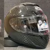 Motorfietshelmen Hoge kwaliteit koolstofvezelschoenei x14 helm volledige gezicht mannen en vrouwen vier seizoensveil