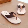 Hausschuhe Sommer Herren Flip Beach Flip Toe Hausschuhe Modisch Lässig Einfach Rutschfest Rutschig Außen Flip Herren Sandalen