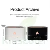 250ml Flame Humidifier 1 3 5H USB Smart Timing LED Electric Aroma Diffuser Simulation Fire Night Lamp