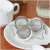 Kahve Çay Araçları Paslanmaz Çelik Çay Topları Küre Kilitleme Baharat Süzgeç Kafesi Infuser Filtre Bitkisel Top Çay Set Tercih Edilen 1 PCS DROP DHSO0