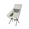 Camp Furniture Outdoor Moon Chair Lightweight Camping Seat Folding S/L Fishing Pall For BBQ Travel Picnic Beach