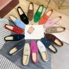 Loro Loafers Tasarımcı Ayakkabıları LP Erkekler Kadın Loafers Düz Düşük Üst Süet İnek Deri Oxfords Yürüyüş Ayakkabı Mokasenler Mokasinler Loafer Spor Ayakkabı Ayakkabıları Açık Runner 35-45