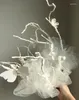 Party Supplies White Branch Butterfly Creative Headdress Halloween Clothing Accessories Christmas Stage Catwalk Exaggerated Headwear