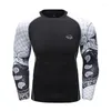 T-shirts pour hommes Cody Lundin Chemises de sport à manches longues imprimées en 3D pour hommes Mode Running Jiu Jitsu Boxe Rash Guard Anti-uv Natation