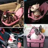 Housses de siège de voiture pour chien accessoires de voyage pour animaux de compagnie pliants housse étanche sac de transport sûr pour petits chiens moyens transporteur de tapis