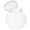 Storage Bottles 3 Pcs Tea Small Jar Food Containers Jars Lids Transparent Dry Sweet Holder Candy Cookie Snack