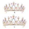Haarspangen Schmetterlinge Prinzessin Tiara Cosplay Modeschmuck Kopfbedeckung Geburtstag glitzerndes Geschenk Perle Strass Kostüm Party für Mädchen Krone