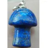 Pendentif Colliers Lapis Lazuli Oeil de Tigre Aventurine Cristal Opale Cornaline Champignon Perle WB1024