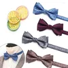 Fliege 1PC Polyester Bowtie Männer Casual Gedruckt Blumenmuster männer Krawatte Krawatte Für Hochzeit Party Anzüge Krawatte Zubehör