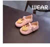 Flat Shoes Girls Leather For Toddlers Kids Kindergarten Children Dress Flats With Heart Cute Sweet Princess Single Soft 15-30