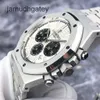 Ap Swiss Luxury Watch Epic Royal Oak Series 26331st Silver White Panda Plate Стальной ремешок Мужские часы Автомат 41 мм 26331 Полный комплект Dk3y