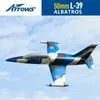 Elettrico RC Aereo Blu L39 50mm Ventola intubata EDF Jet Modello Aviation EntryLevel Lancio a mano all'aperto Simulazione ad ala fissa Aereo elettrico 231110