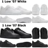 Designer Low 1 Casual Shoes For Mens Womens Shadow One Utility Triple Black Blue White Shoe Shadows Men Trainers Sneakers Runners Ones Storlek 36-45