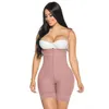 Cintura barriga shaper fajas colombianas compressão shaper busto aberto barriga controle com zíper corpo beleza shapewear cintura trainer 231020