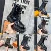 Designer Women Boots Ruby Flat Bottomed Ankle Record Boots RANGER Boots Wonderland Combat Boot Territory Platform Ankle Boots