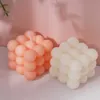 Scented Candle Small Bubble Cube Wax Round Cube Candle Soy Wax Aromatherapy Candles Home Cube Scented Home Decorations Candle DIY Gifts P230412