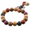 Strand Beaded Strands Multi Material Mixed Wooden Beads Bracelets Natural Style Jewelry For Men Women Prayer
