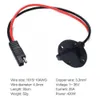 Mise à niveau du câble SAE 10awg, 2 broches, déconnexion rapide, câble d'extension de panneau automobile, trous de vis pour panneaux solaires, batterie de motos Ba W5b3